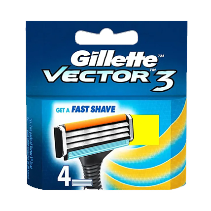 Gillette Shaving Blades Vector 3